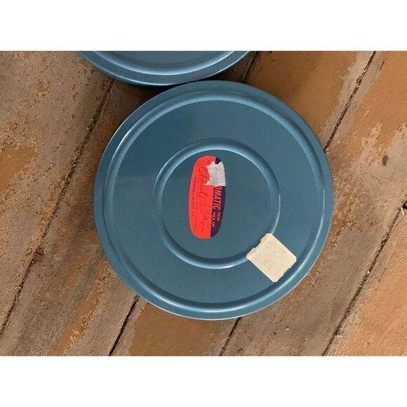 2 Vintage Film Reel Sherer 8mm Canisters - Picture 3 of 7